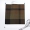 Cabincore Plaid Rustic Farmhouse Lodge Bold Interior Moody Plaid Modern Rustic Cabin Lodge Large Scale Woven Texture Academia Moody Academia Custom Printed Fabric by Spoonflower Various Fabrics by the Yard or Fat Quarter